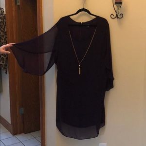 Formal chiffon fabric dress